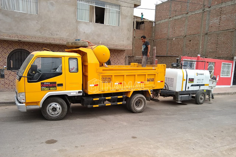 DHBT40 concrete mixing pump