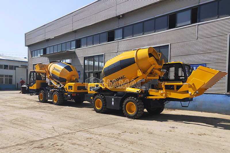 3.2m3 self loading mixer